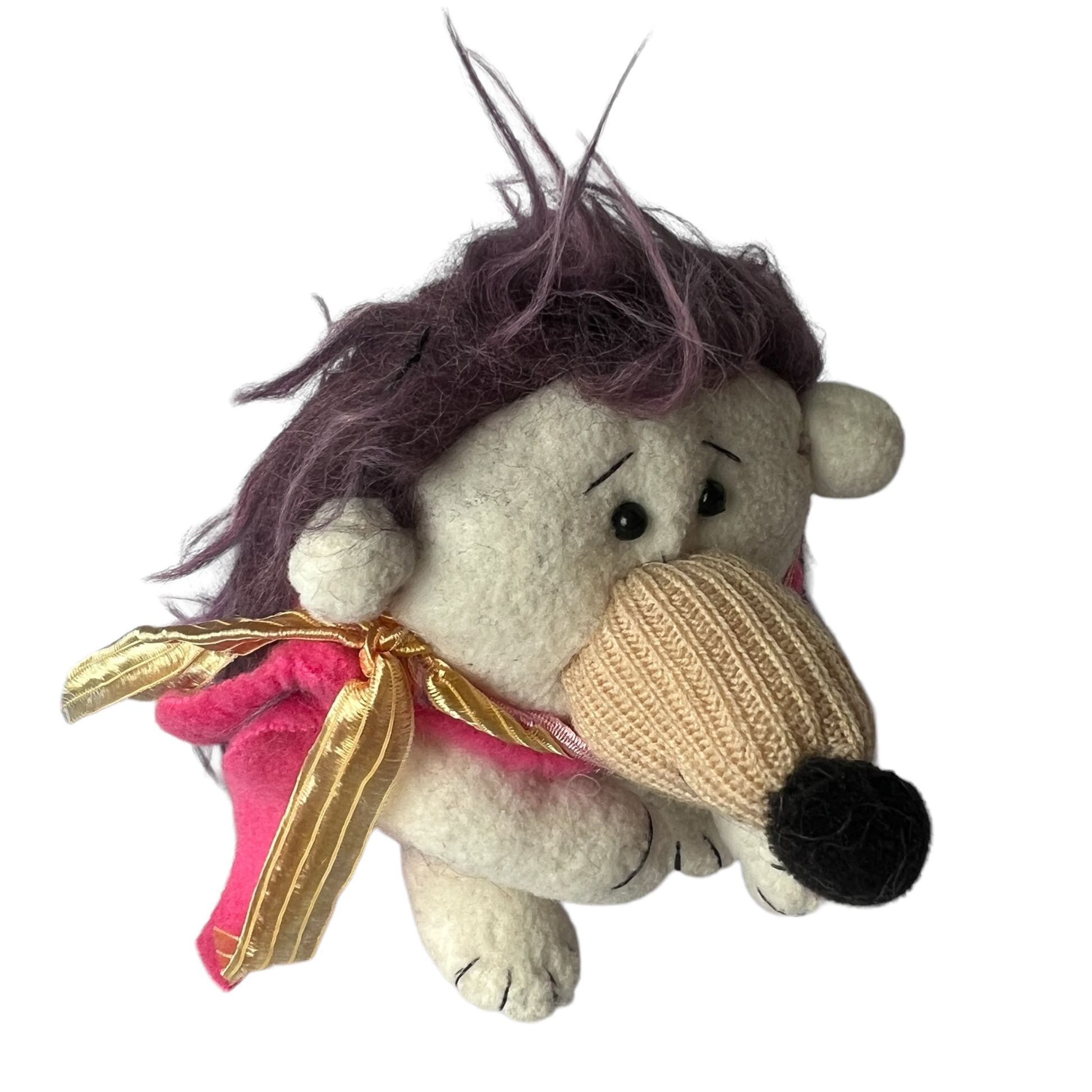 Assorted Toys  Splash Quilting Hedgehog Purple