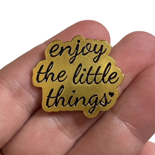 Pin — 'Enjoy The Little Things' SPIRIT SPARKPLUGS Enjoy The Little Things