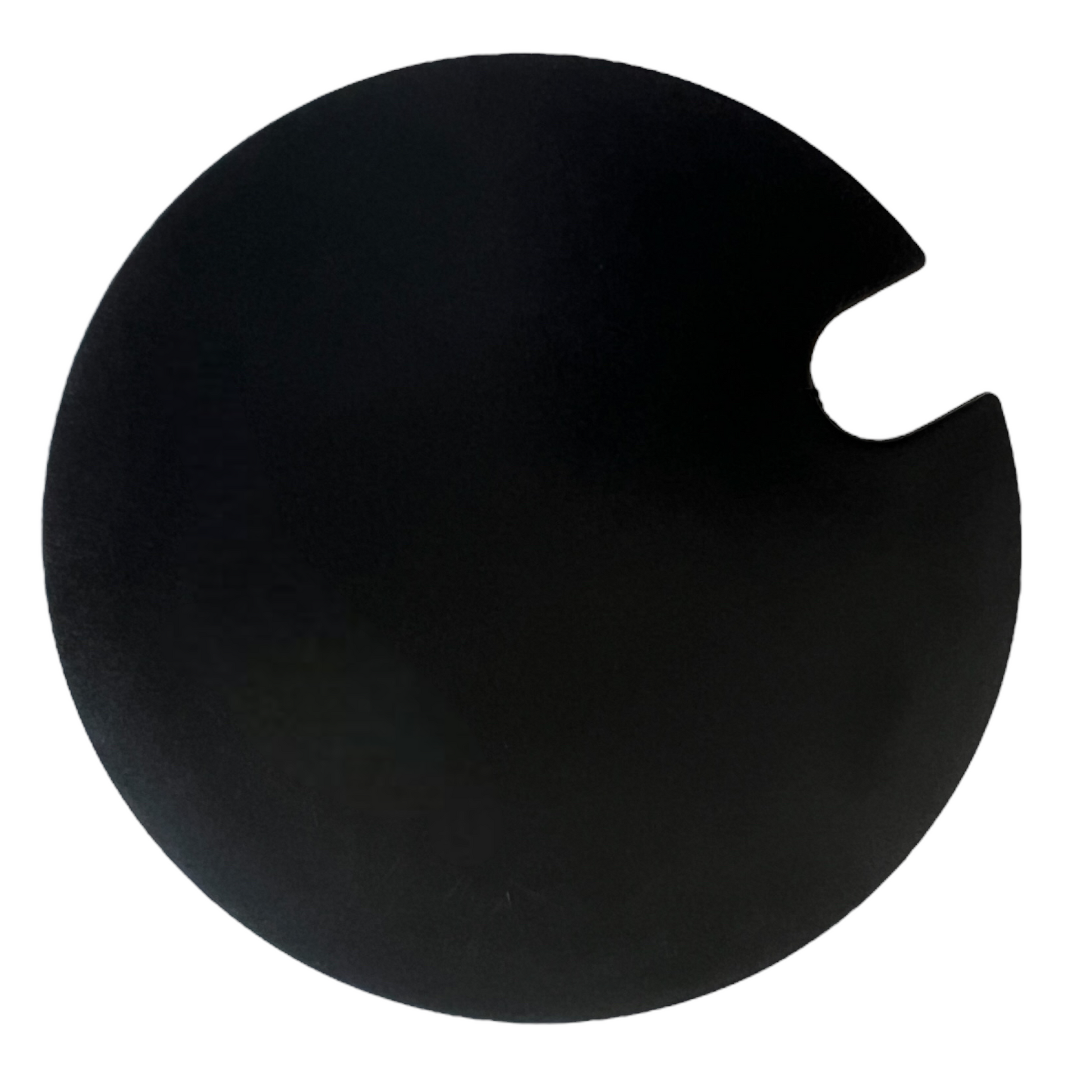 Cup Lid for drinks with straw, reusable  SPIRIT SPARKPLUGS Black