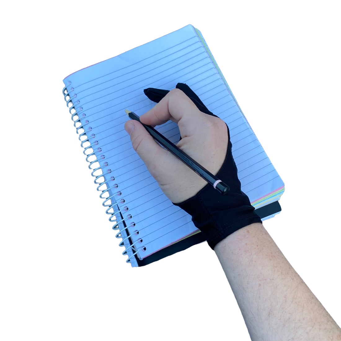 Touch Screen Drawing Glove SPIRIT SPARKPLUGS Black