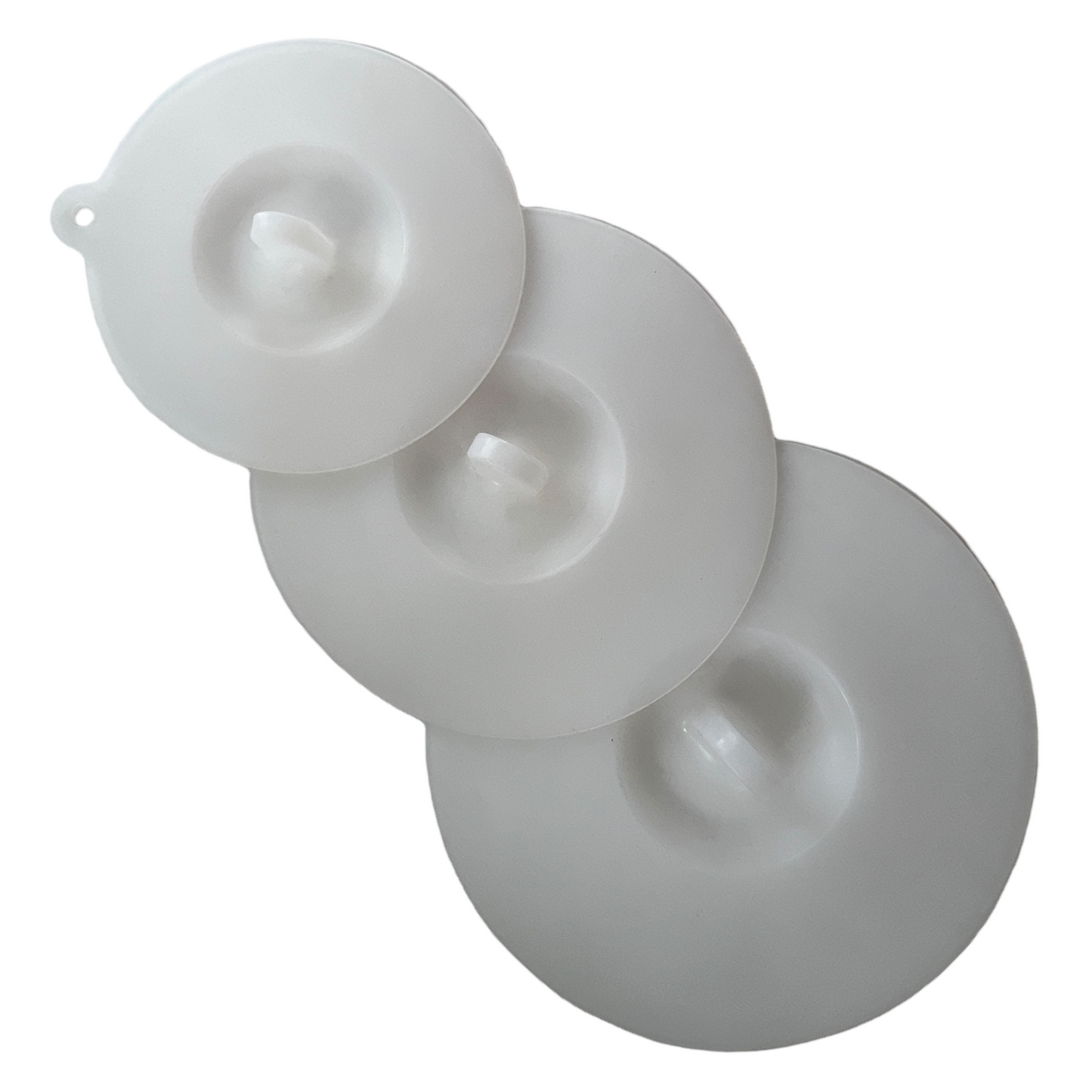 Silicone Bowl Cover (3 Piece, multi size) SPIRIT SPARKPLUGS One Set Transparent