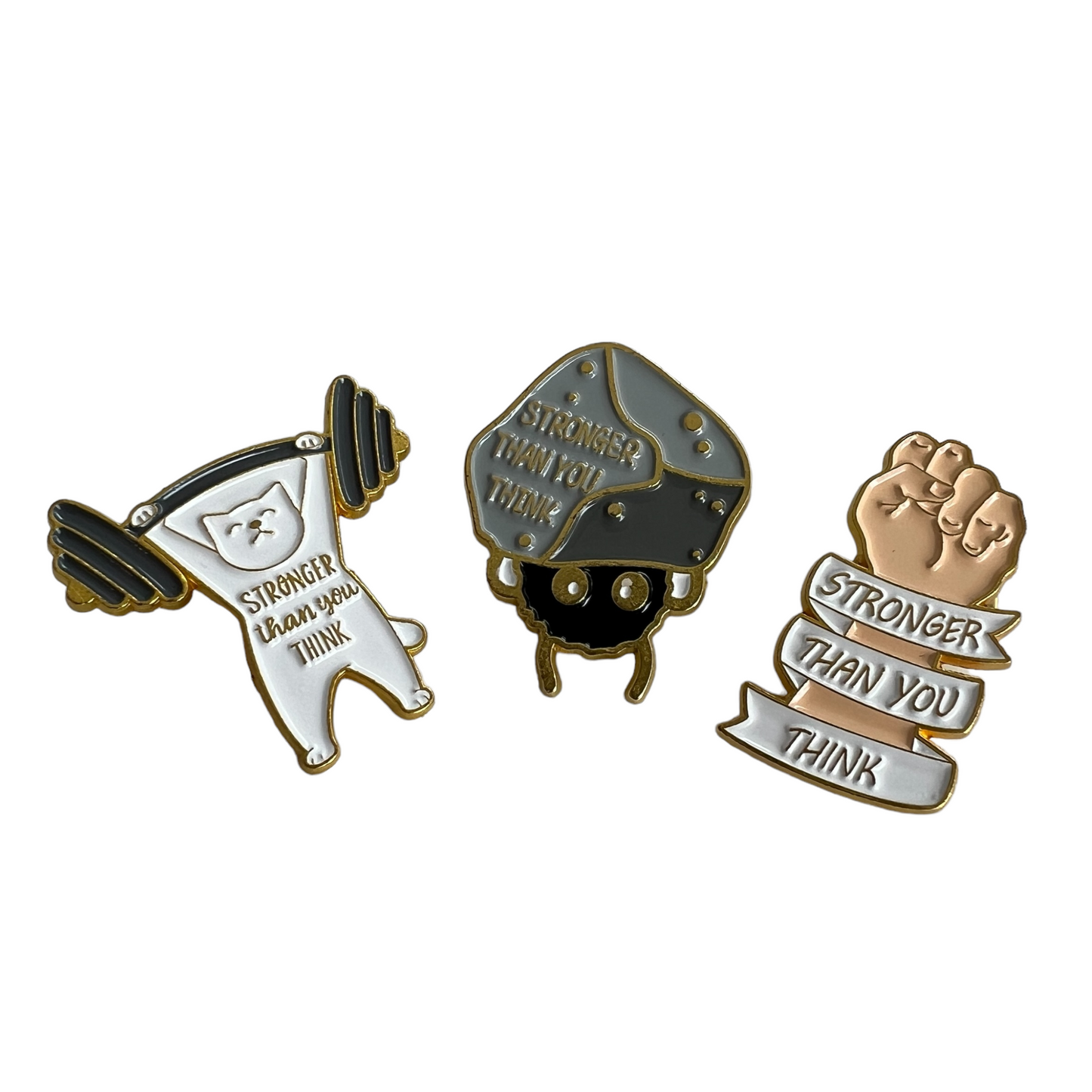 Pin — 'Stronger Than You Think' SPIRIT SPARKPLUGS