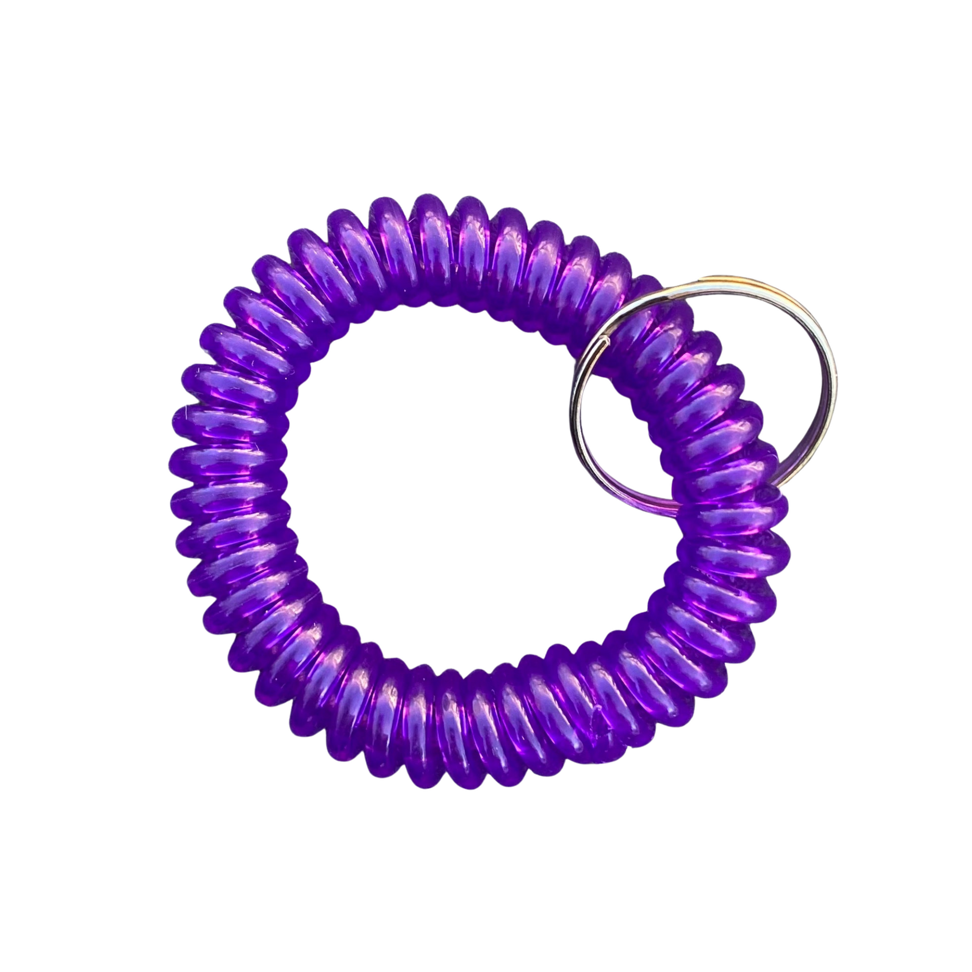 Stretchy Key Bracelet  SPIRIT SPARKPLUGS Purple