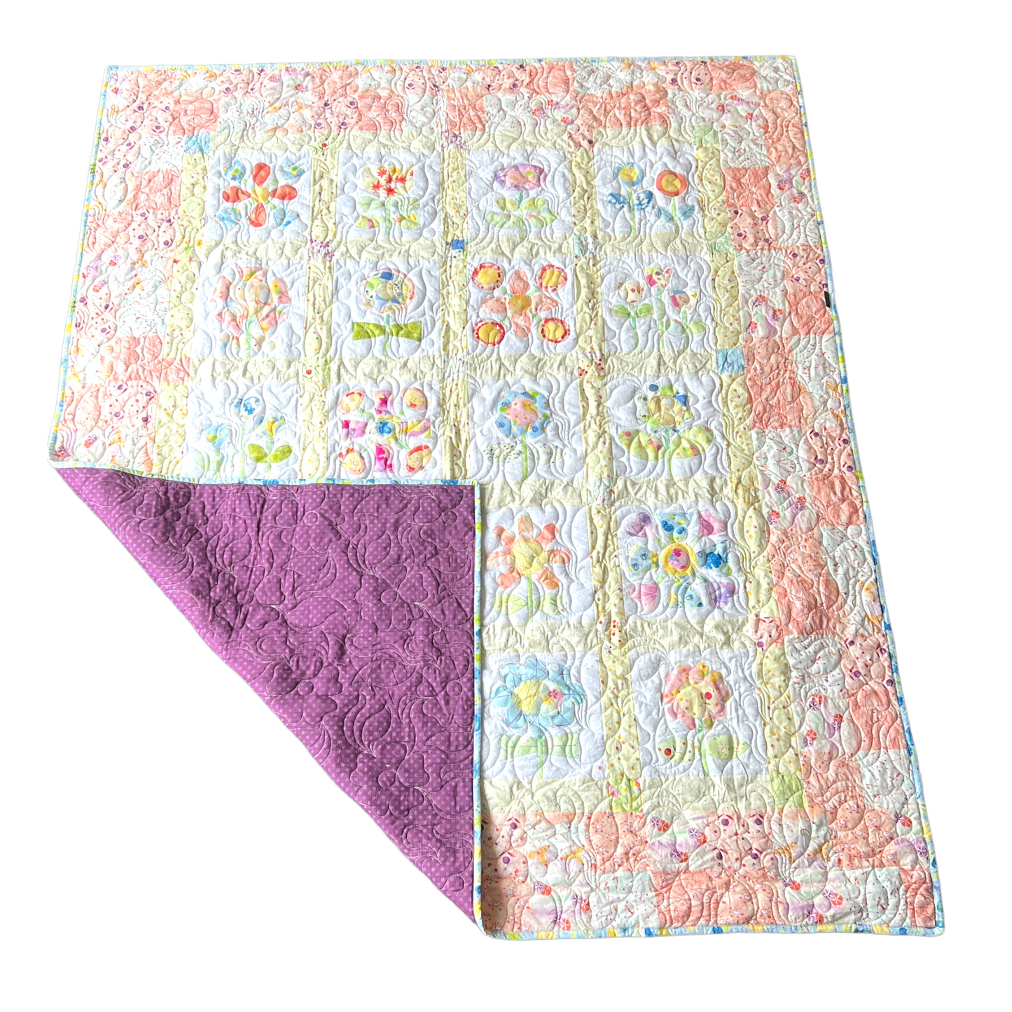 Quilt — Floral, Single Bed Quilt Baby & Toddler Car Seat Accessories Splash Quilting