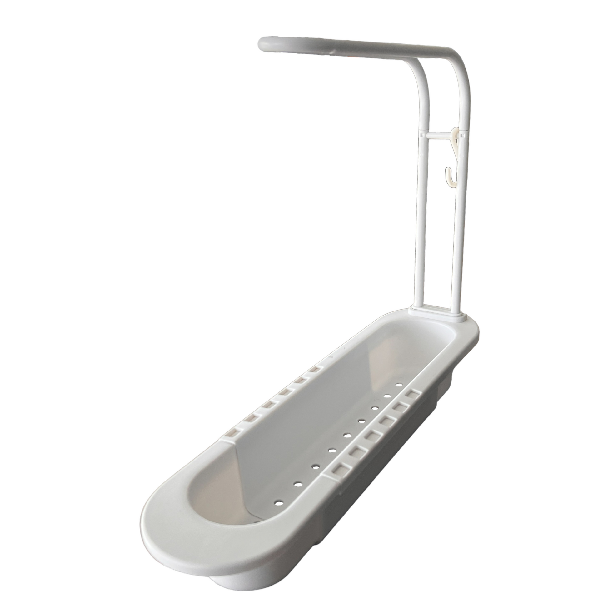 Telescopic Sink Drain Rack + Storage Kitchen Utensil Holders & Racks SPIRIT SPARKPLUGS