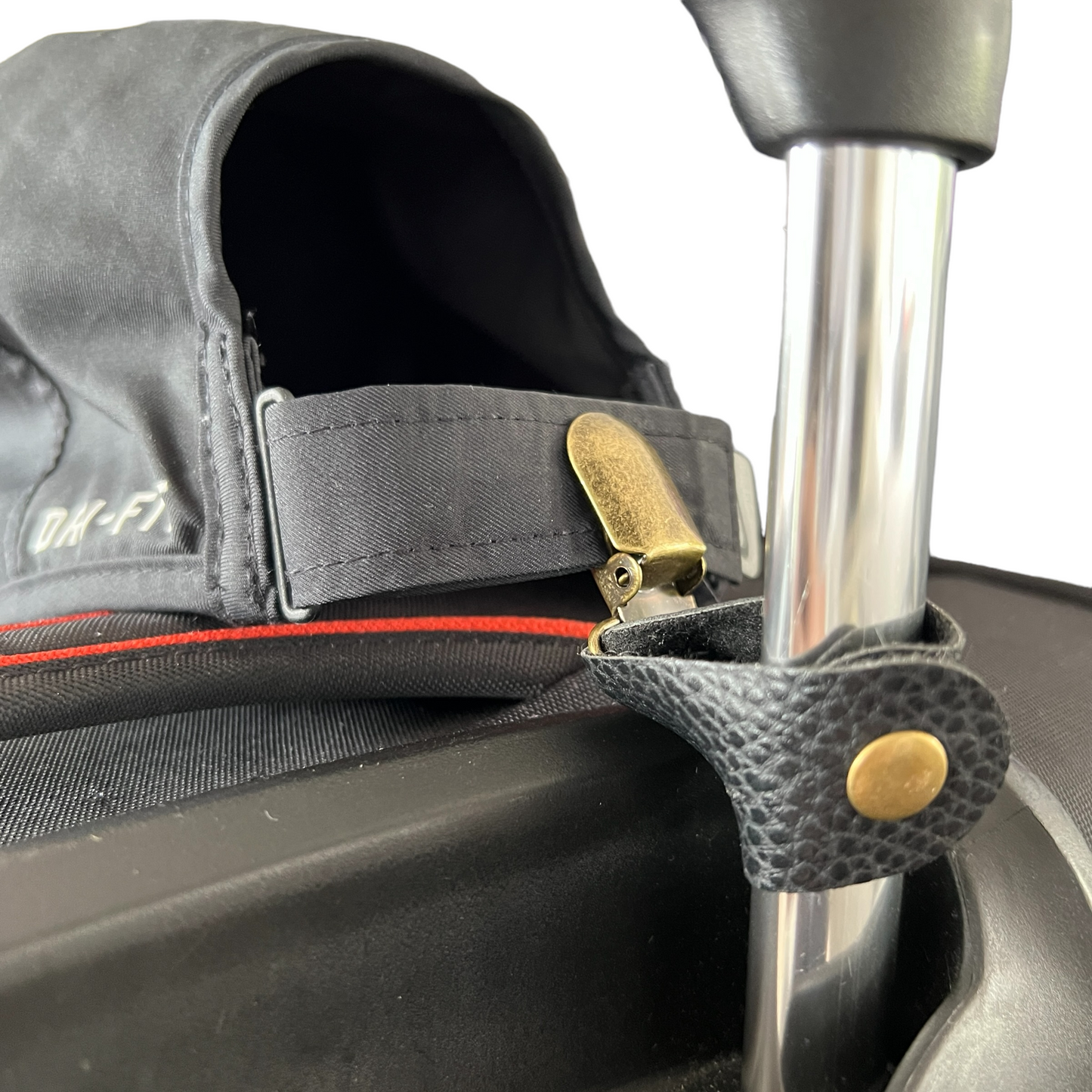 Leather Tubie Clip / Handbag Accessory  SPIRIT SPARKPLUGS