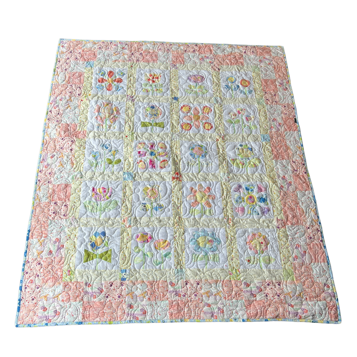 Quilt — Floral, Single Bed Quilt Baby & Toddler Car Seat Accessories Splash Quilting