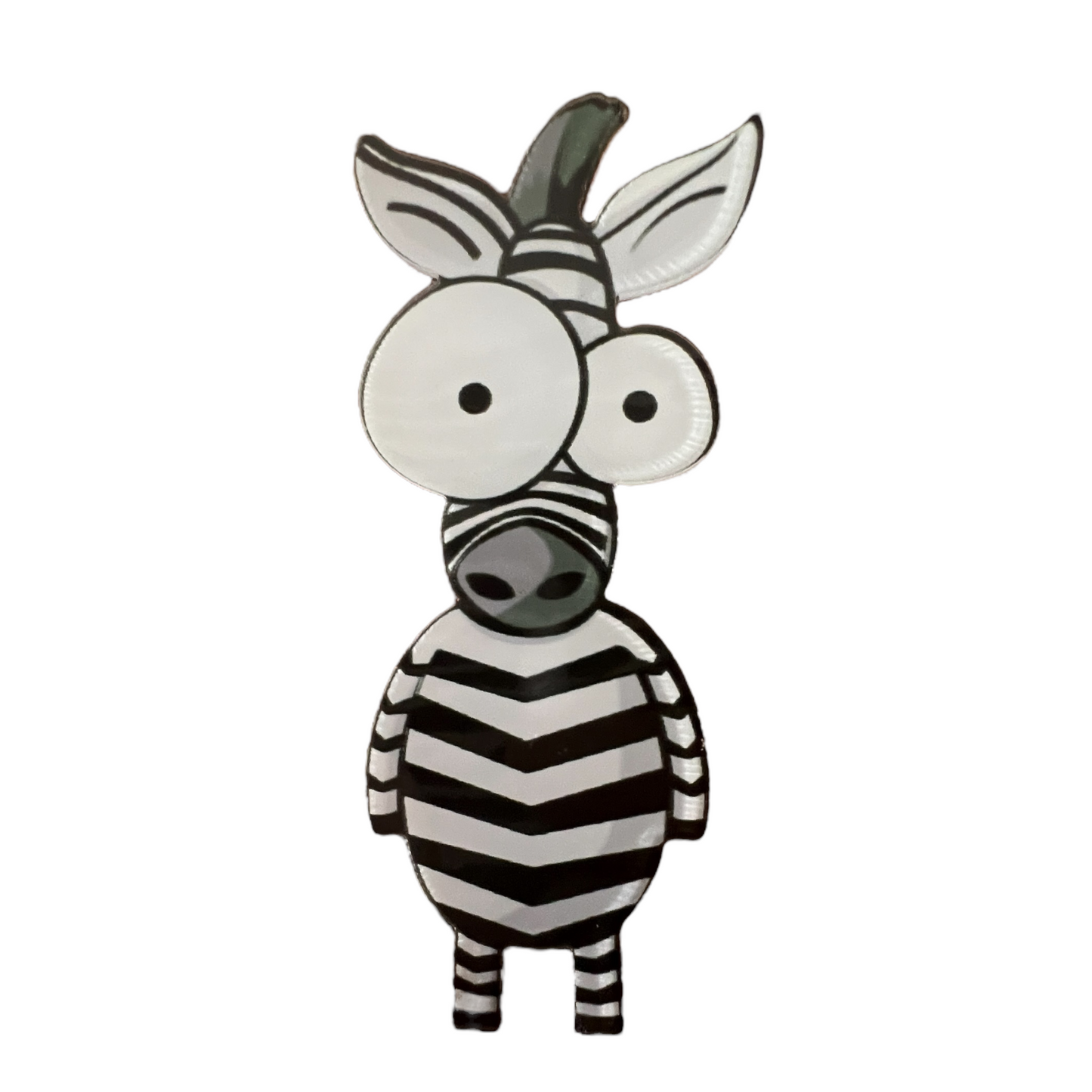 Pin — 'Standing Zebra'  SPIRIT SPARKPLUGS Standing Zebra