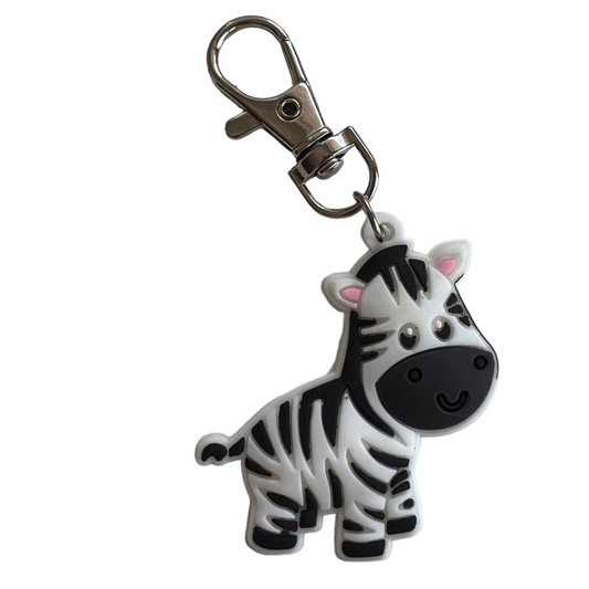 Zebra Keyring (Silicone) SPIRIT SPARKPLUGS