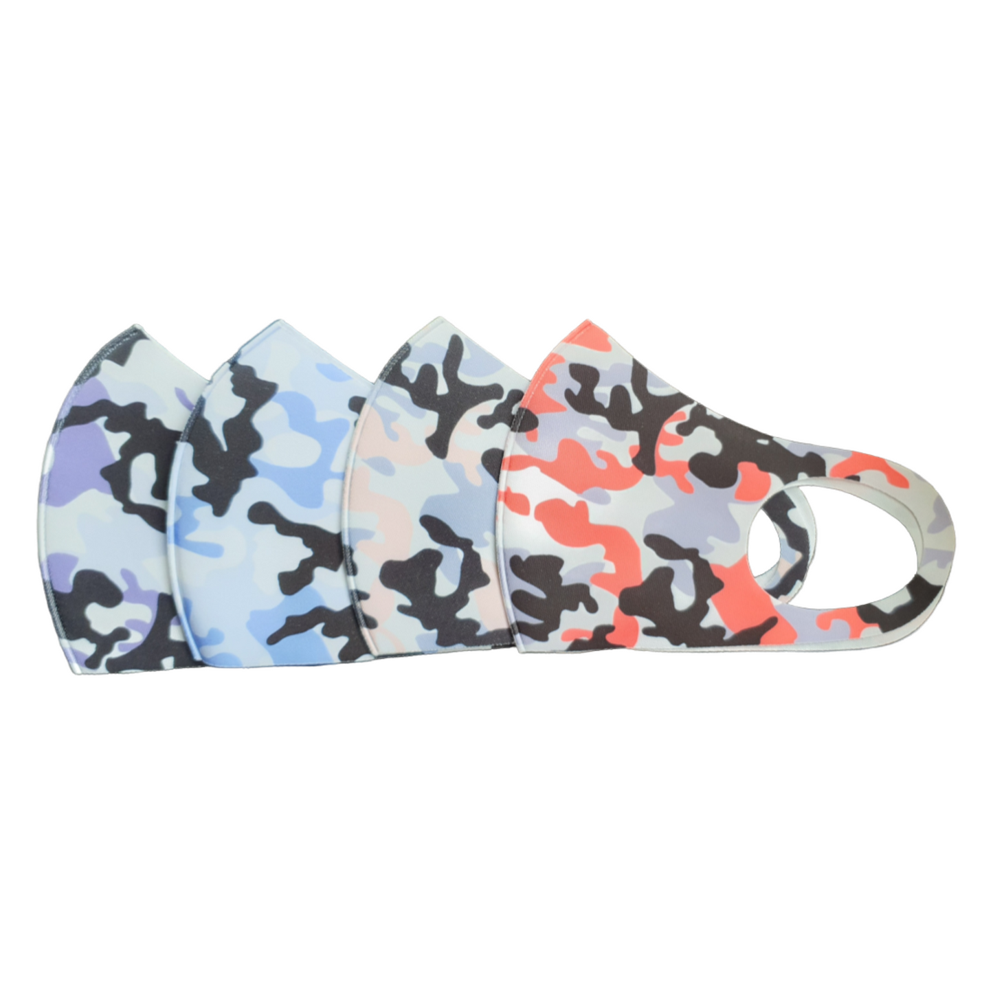 Adult Neoprene Reusable Mask — Camo Mask SPIRIT SPARKPLUGS