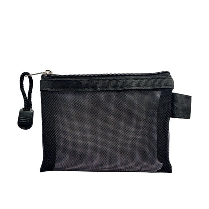 Mesh Zipper Purse