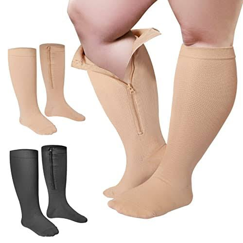 Compression Socks with Zipper (toeless)