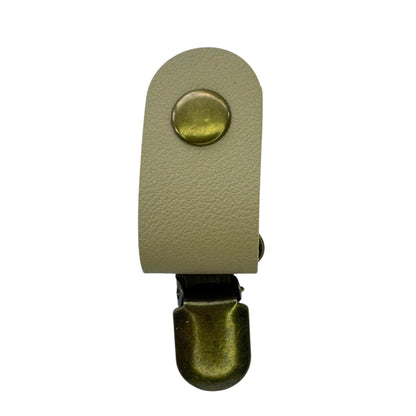 Leather Tubie Clip / Handbag Accessory