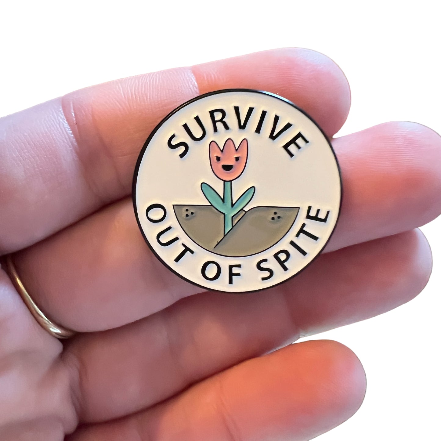 Pin — Survive out of Spite