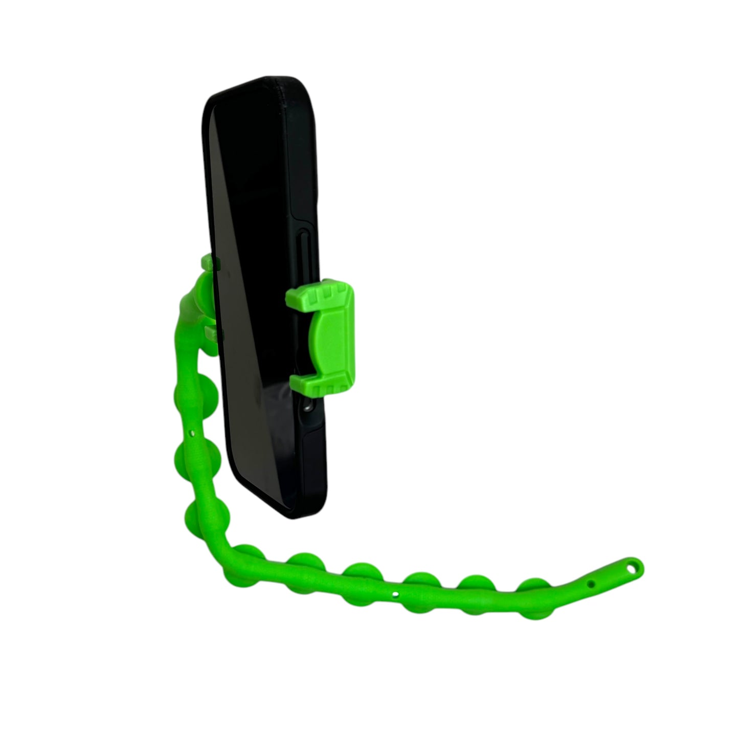 Suction + Wrap Wire Phone Clamp + Holder