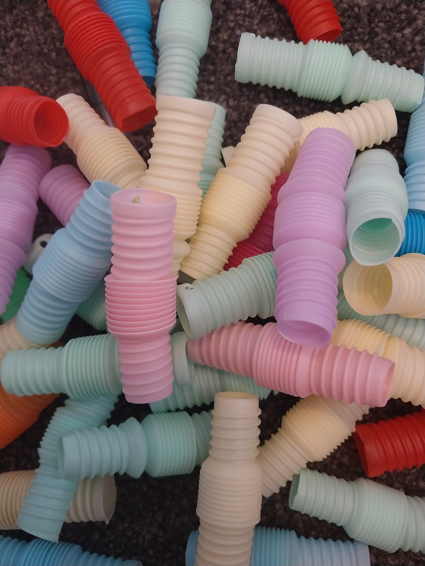 Fidget — Mini Pop Tubes, Assorted Colours