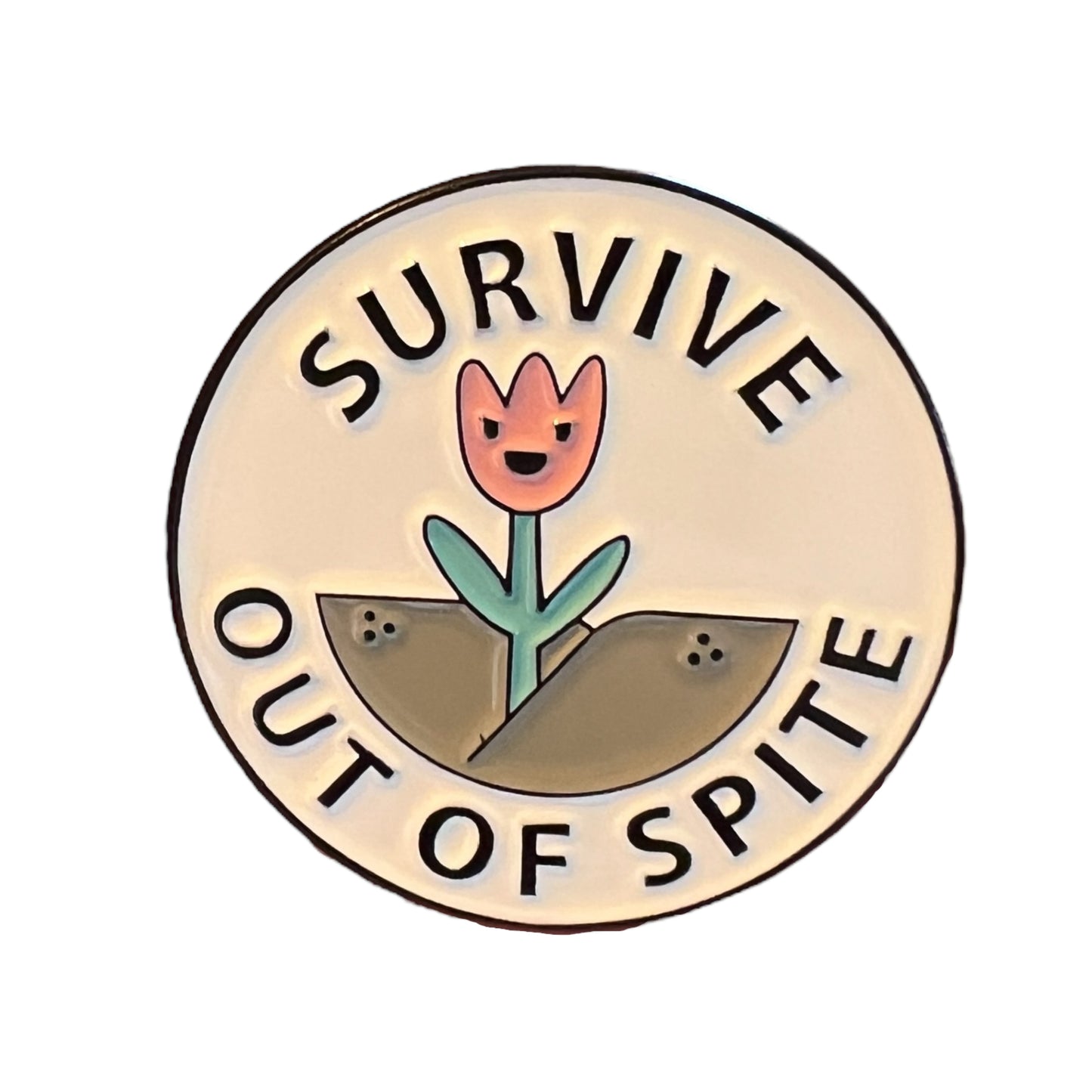 Pin — Survive out of Spite