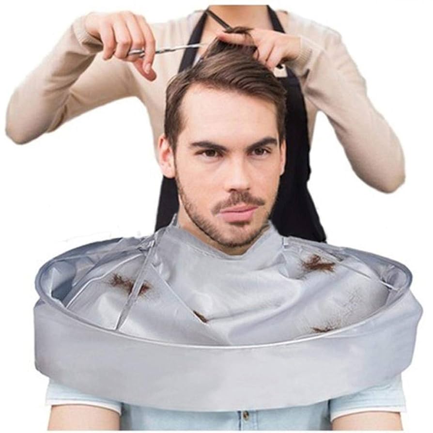 Hairdresser Cutting Cape