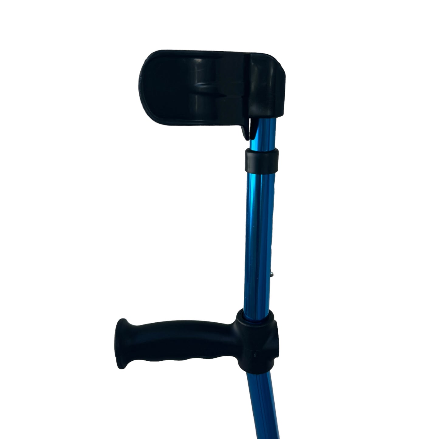 Walking Aid — Fold Up Crutch (Blue)