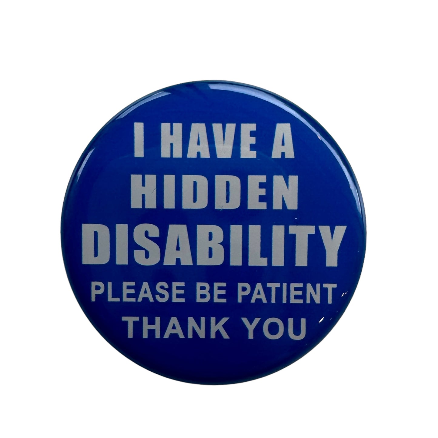 Pin — ‘I have a hidden disability’