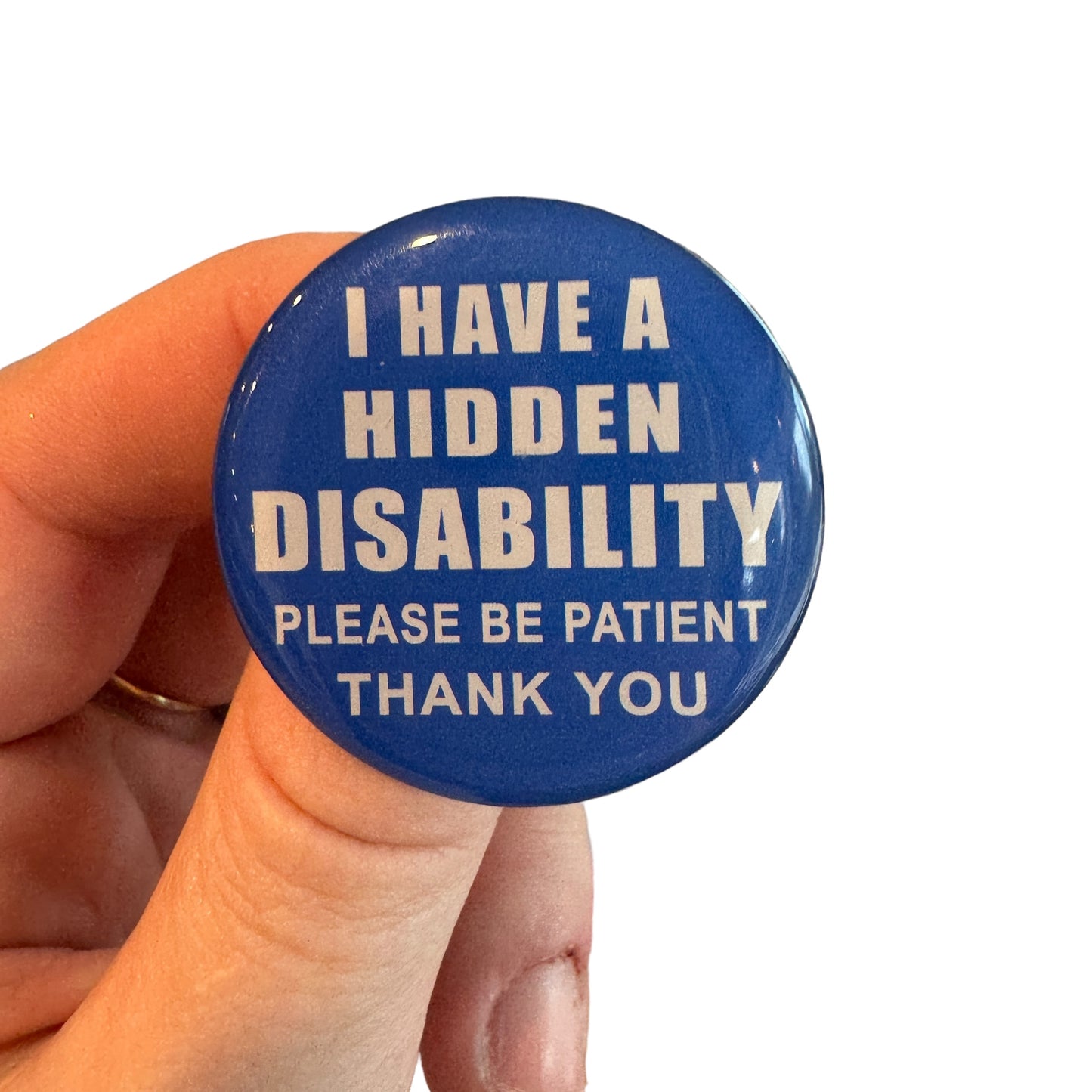 Pin — ‘I have a hidden disability’