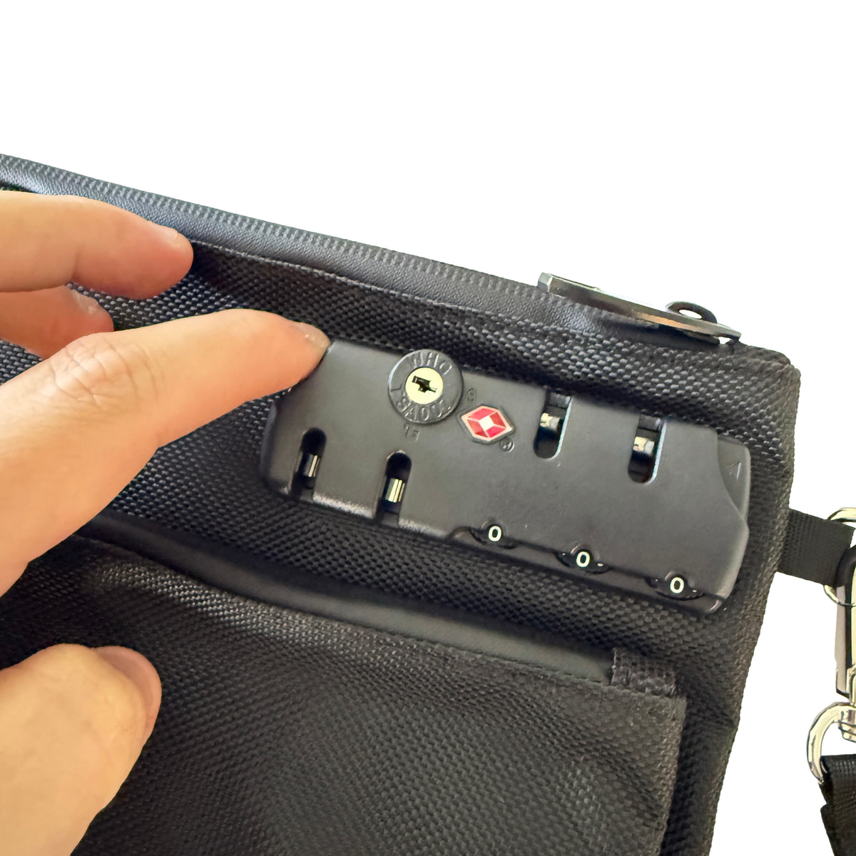 Dual-Lock Secure Medication Pouch