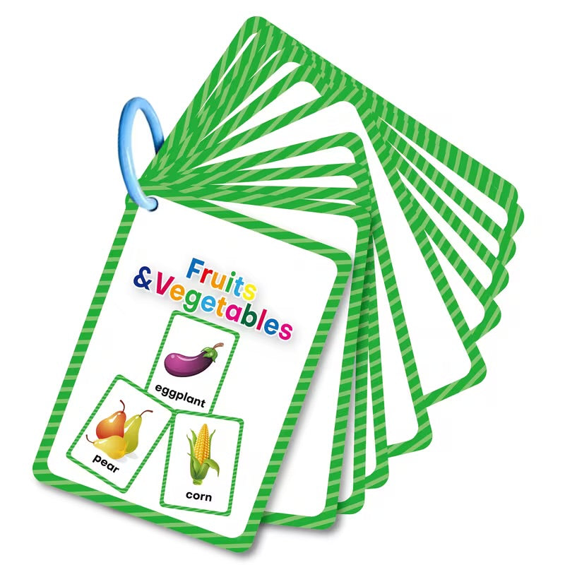 Communication Cards — Fruits + Vegetables