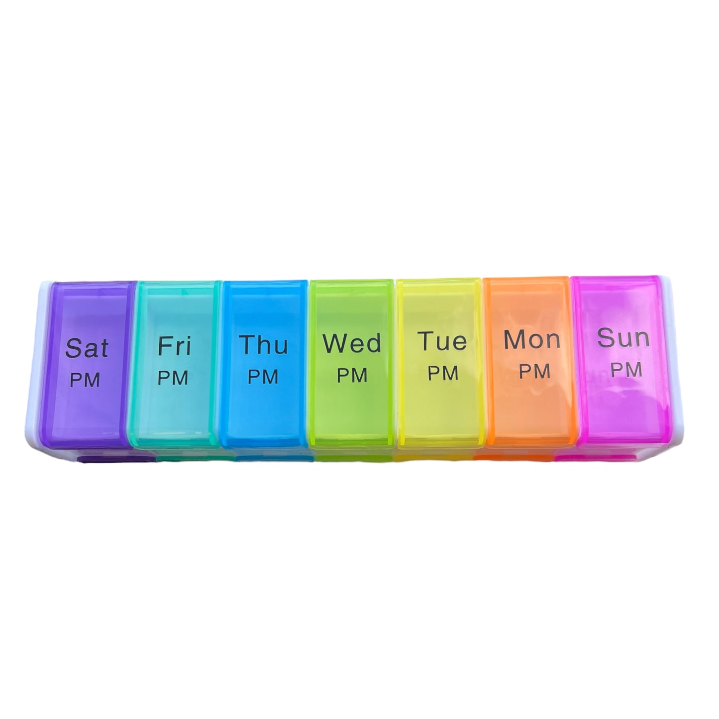 7 Day Pill Box — 2x Blisters Daily - Jumbo Box