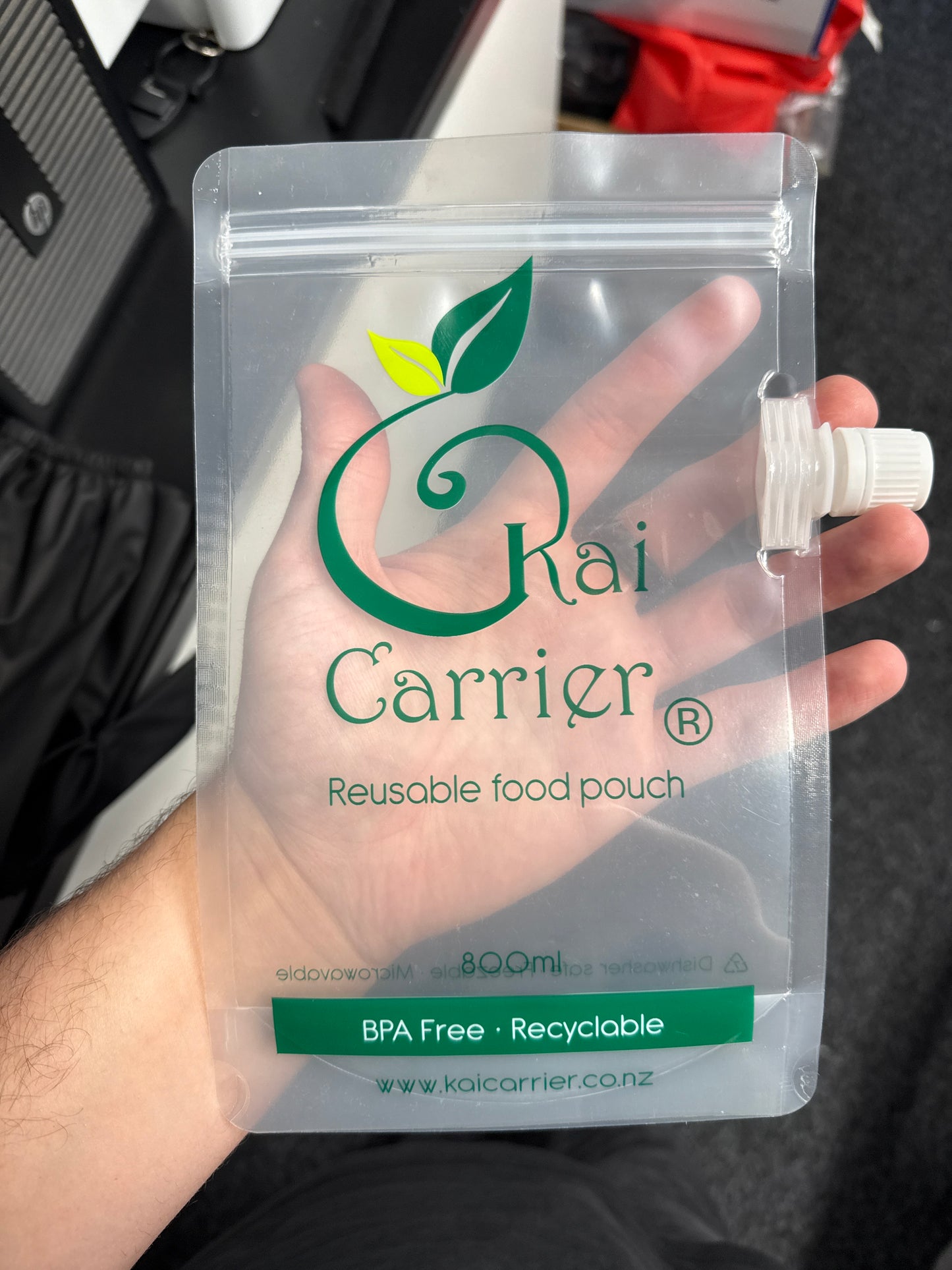 Kai Carrier Bags — 800ml Reusable Food Pouch