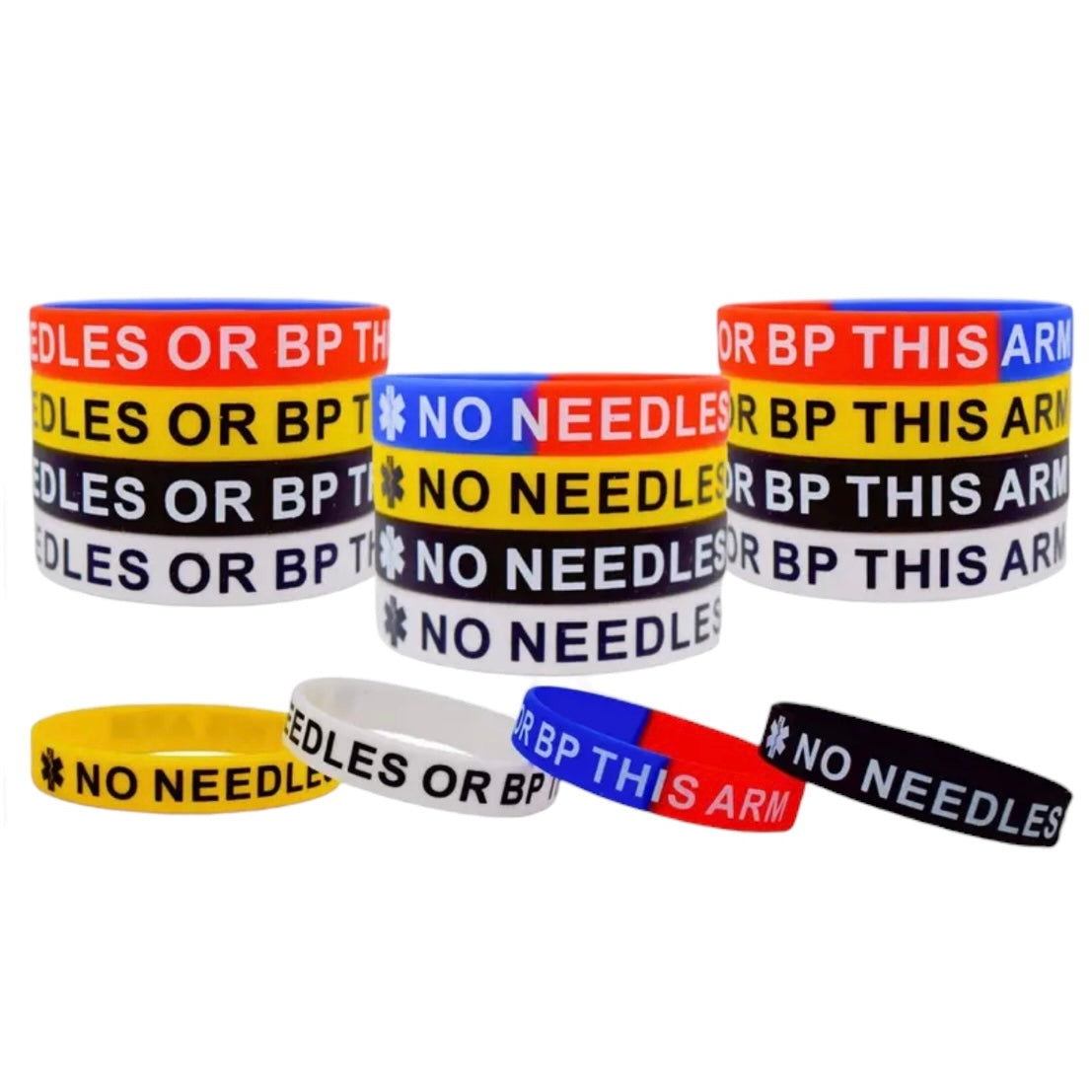 Awareness Bracelet — ‘No Needles or BP on this Arm’