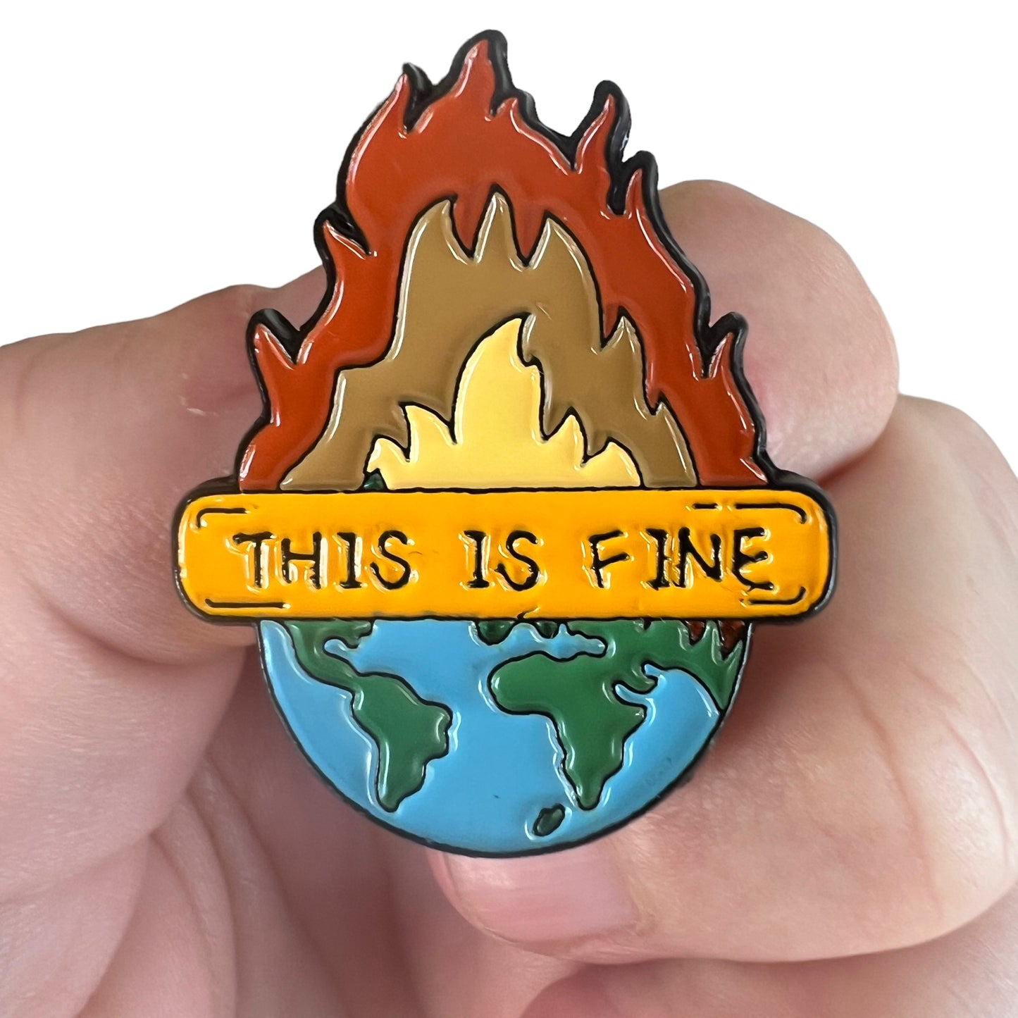 Pin — Planet Earth ‘This is Fine’