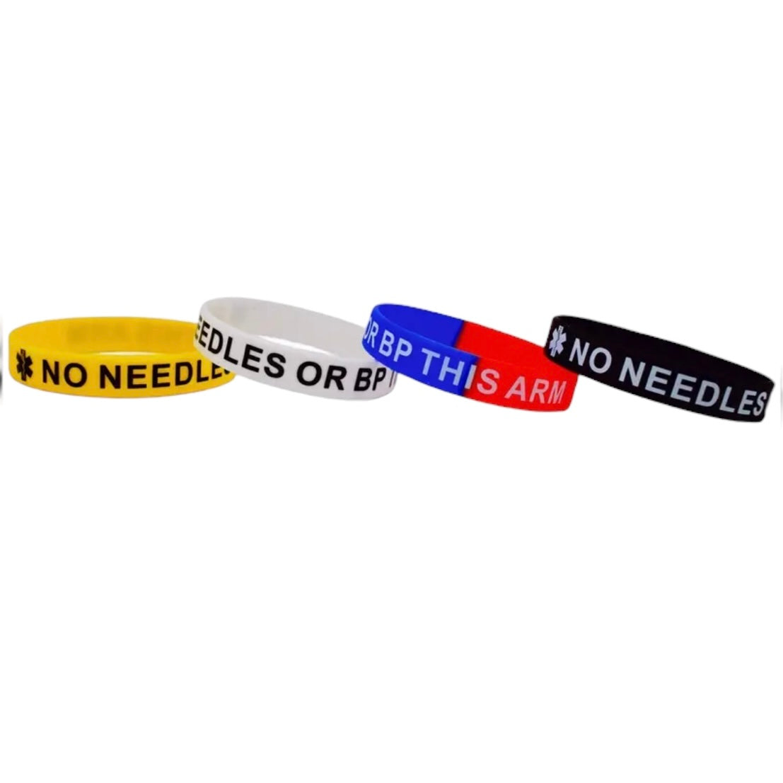 Awareness Bracelet — ‘No Needles or BP on this Arm’