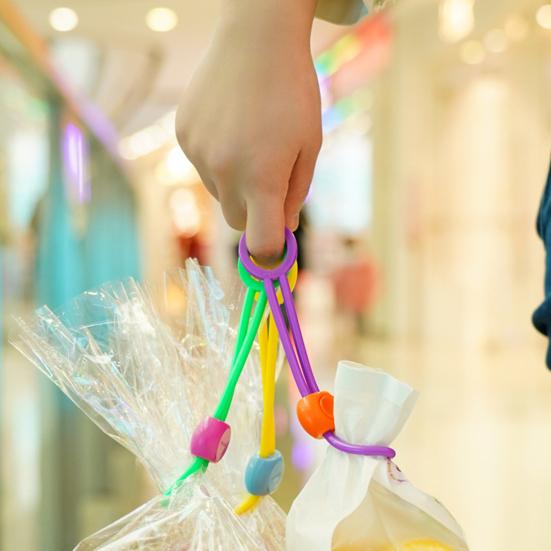 Silicone Bag Tie (with loop)