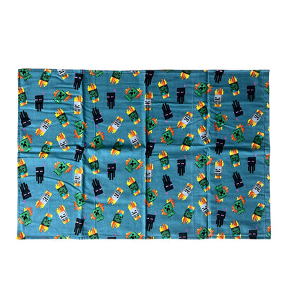 Designer Pillowcases (Dual Cotton + Flannelette)