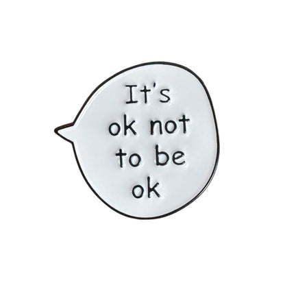 Pin — ‘Its OK TO Not Be OK’ Speech Quote