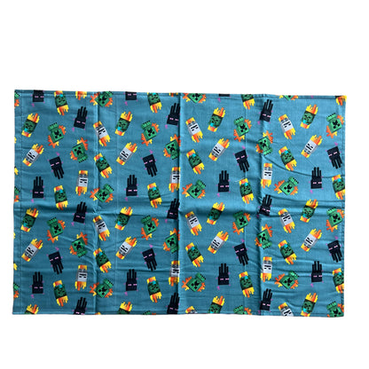 Designer Pillowcases (Dual Cotton + Flannelette)