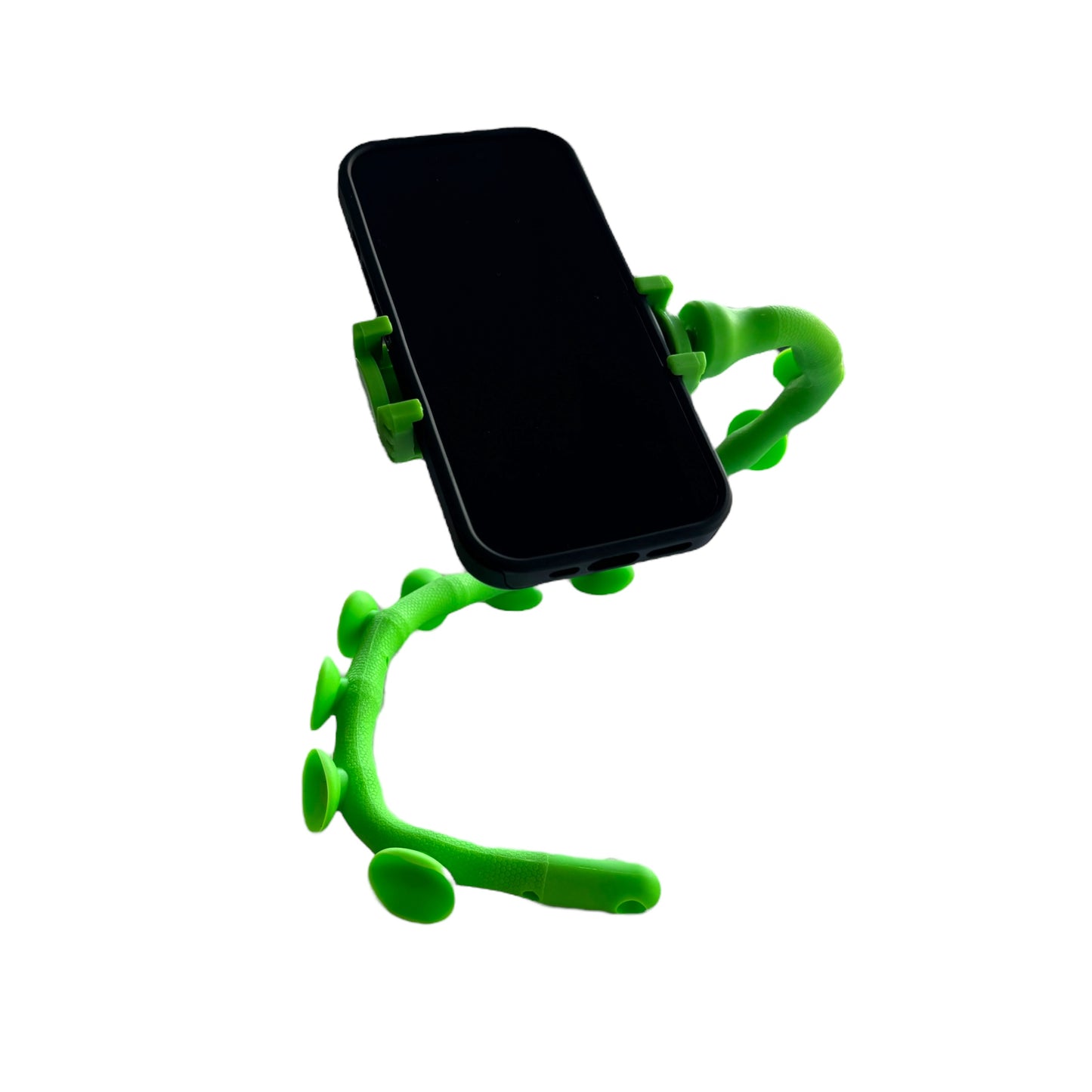 Suction + Wrap Wire Phone Clamp + Holder