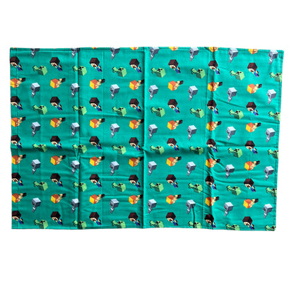 Designer Pillowcases (Dual Cotton + Flannelette)