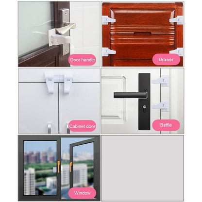 Safety Clip for Doors, Ovens, and Handles