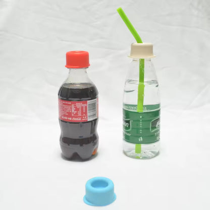 Silicone Straw Spill-Proof Lid