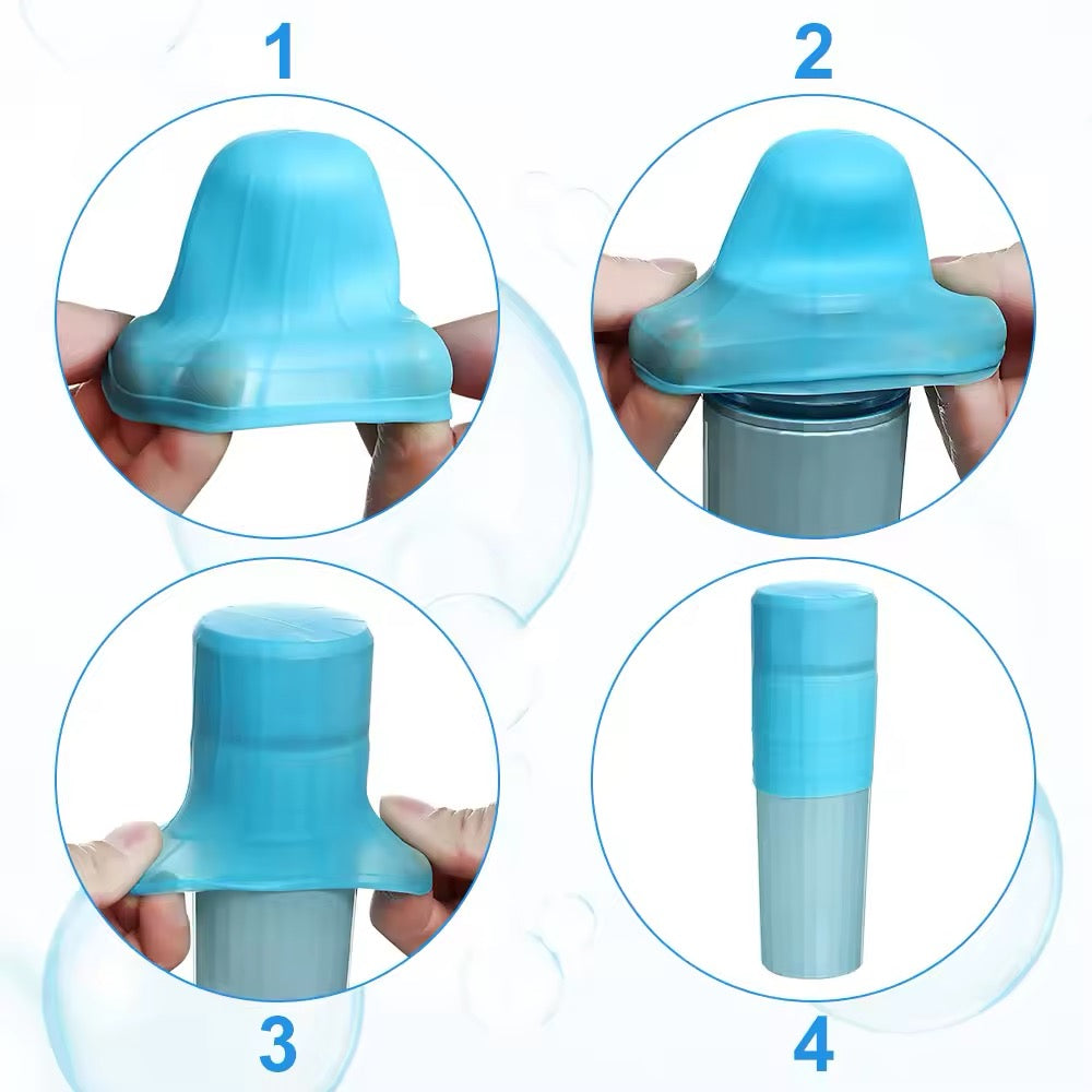 Secure Product Bottle Covers for Travel