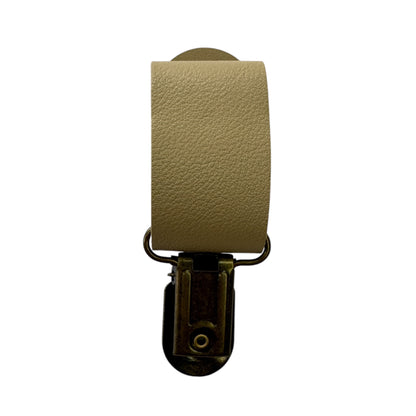 Leather Tubie Clip / Handbag Accessory