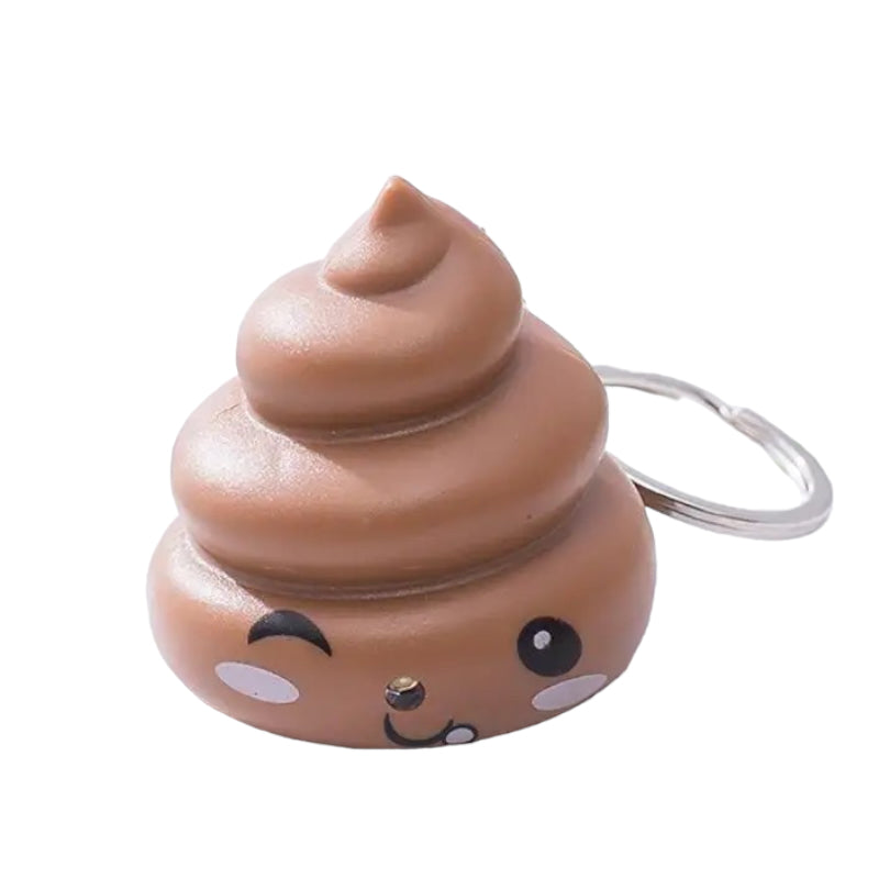 Keyring — 3D Poop Emoji (Bowel Health)