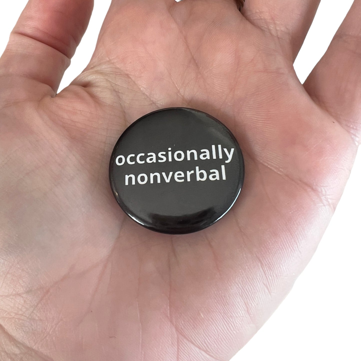 Pin — Occasionally Nonverbal