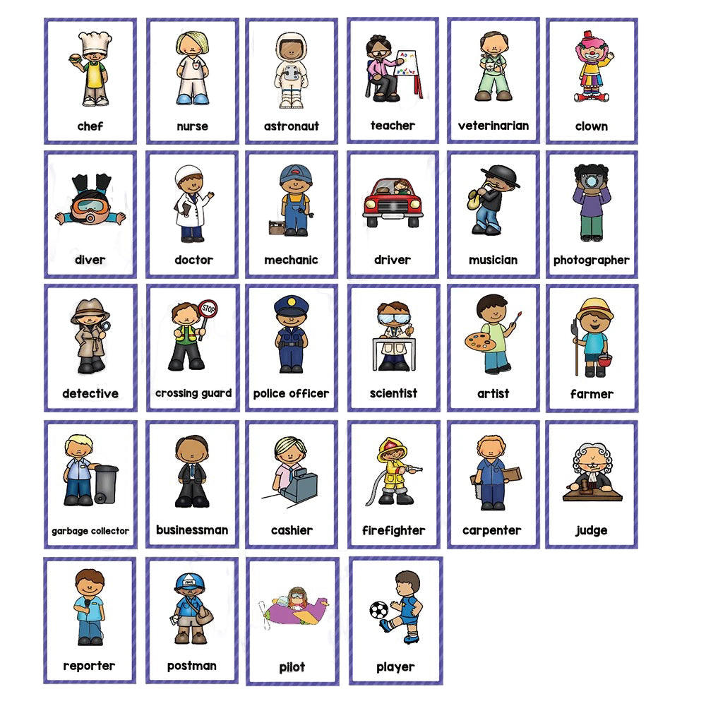 Communication Cards — Occupations