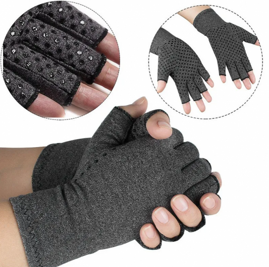 Compression Gloves with Grip Dots