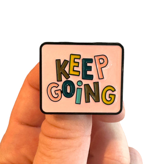 Pin — Keep Going