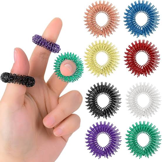 Acupuncture Pressure and Sensory Relief Ring