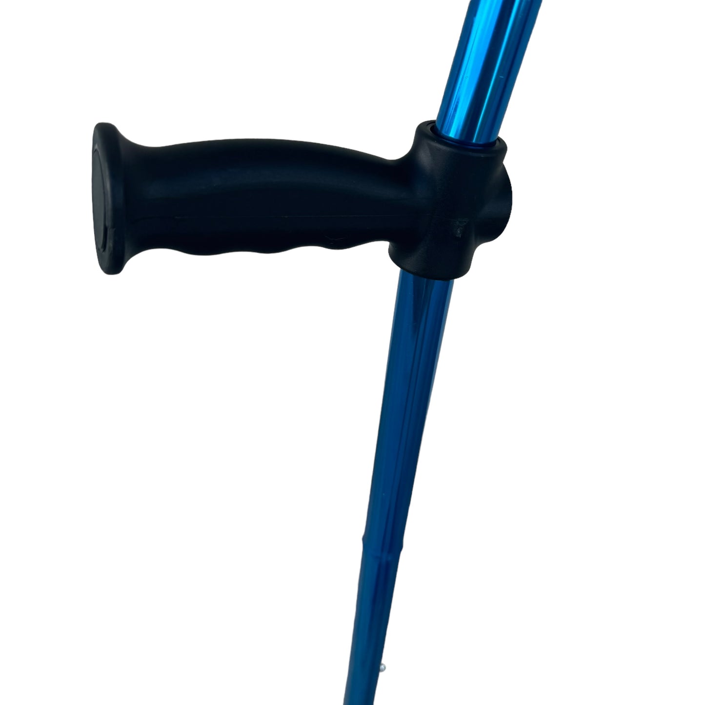 Walking Aid — Fold Up Crutch (Blue)