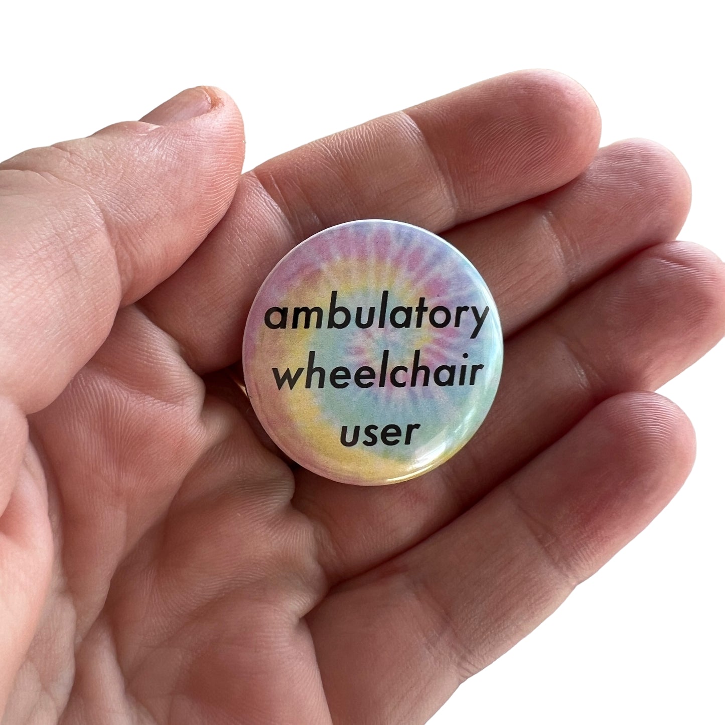 Pins  — ‘Ambulatory Wheelchair User’